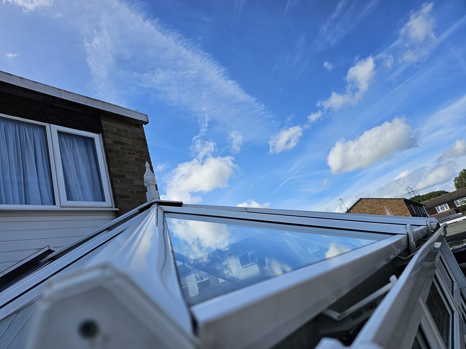 Conservatory roof clean